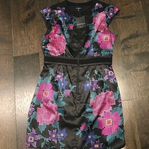 New Nanette Lepore Satin Cocktail Dress